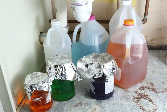 Hazardous household substances 