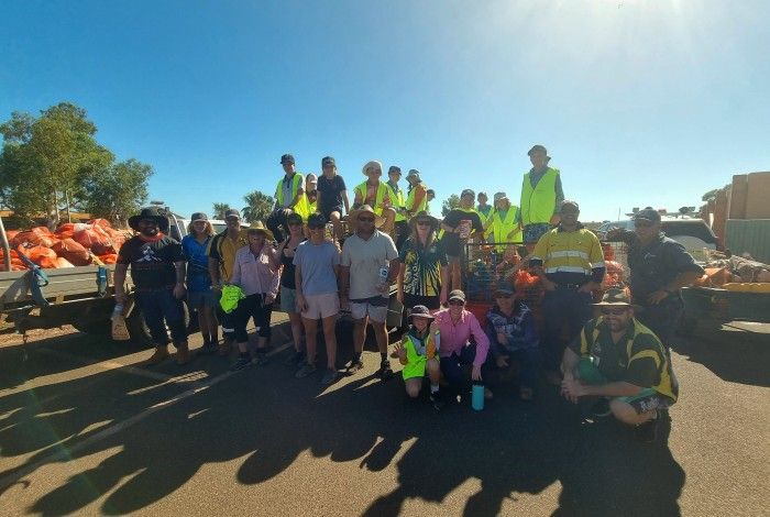 recycling team