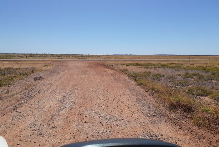 Rear Access road
