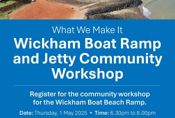 Graphic with workshop details