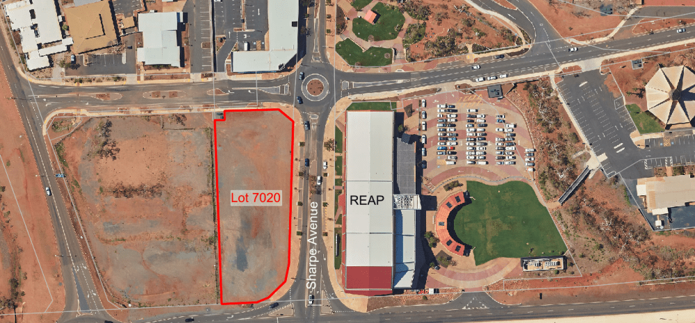 Proposed site for Lot 7020 development