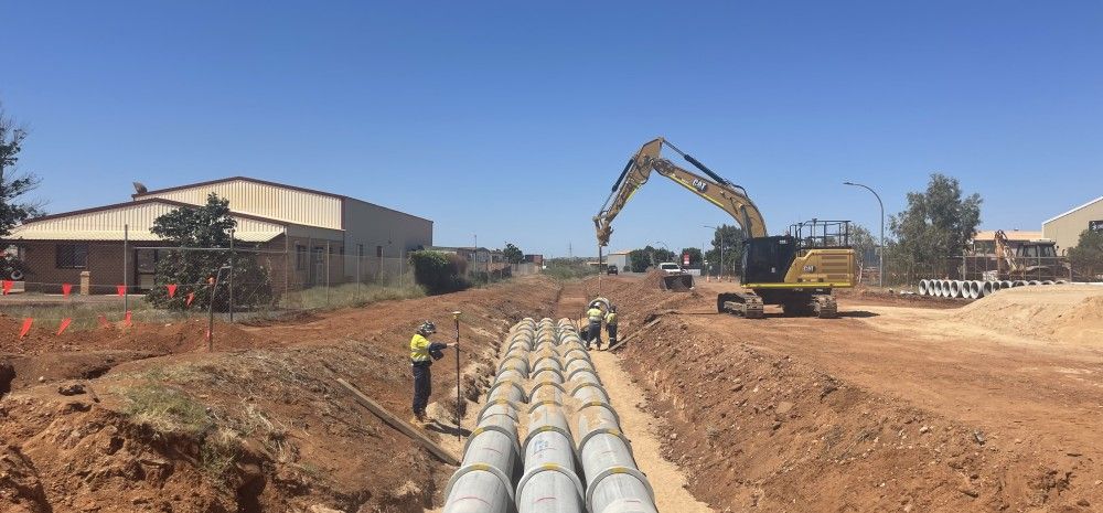 Karratha roadworks
